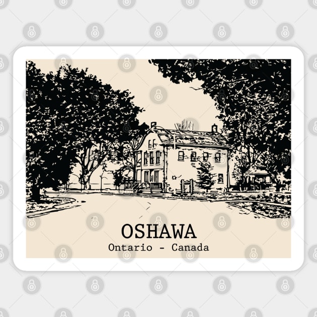 Oshawa - Ontario Magnet by Lakeric
